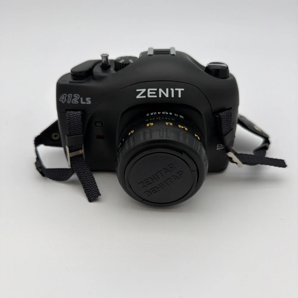 Zenit 412s Film Camera 50mm F2 Lens